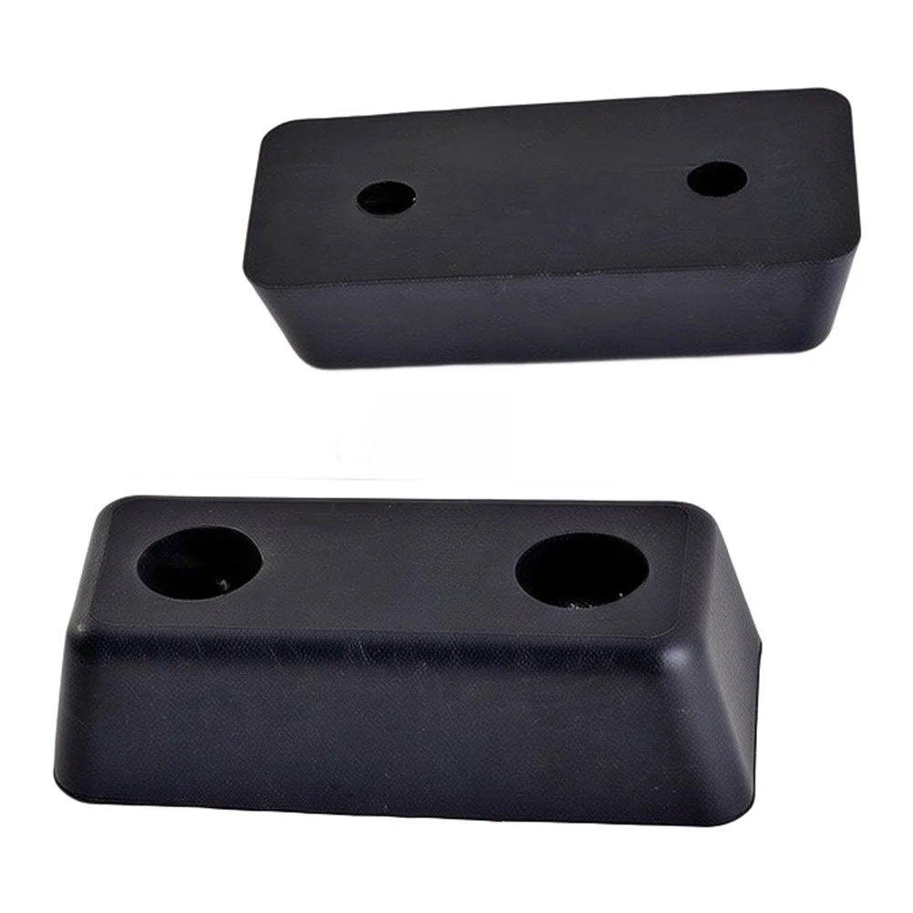 Picture 3: Rubber Cushioning Pad for Squat Rack Uprights and Crossmembers to Prevent Scratches and Dents from Metal Contact