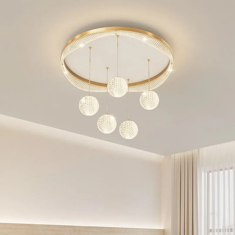 

Bedroom light ceiling light, light luxury and simple, modern study, full spectrum eye protection