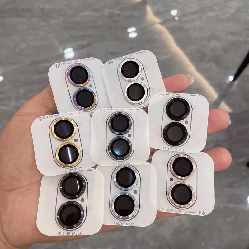 1Set Metal Ring Gla… - image