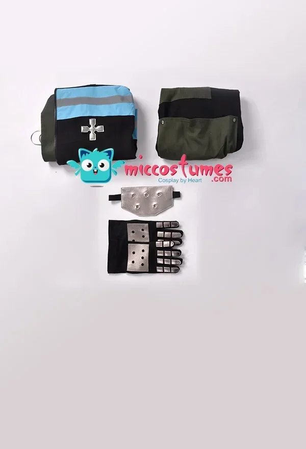 Miccostumes Maki Tamaki Fire Soldier Uniform Cosplay Costume  Fireman Uniform with Hat