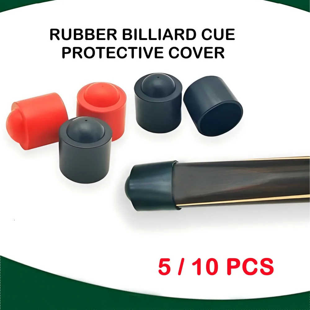 

5/10Pcs Snooker Cue Tips 11/12/13/14MM Green Billiard Cue Tips for Smooth Pool Cue Replacement Billiards Equipment Head