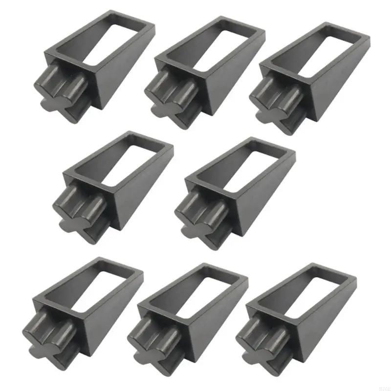 M76E Ladungsanschlagblöcke für 2-Zoll-X-Slot-Pickup-Ladefläche, 8-teiliges ABS-Teilerzubehör – Detail 5