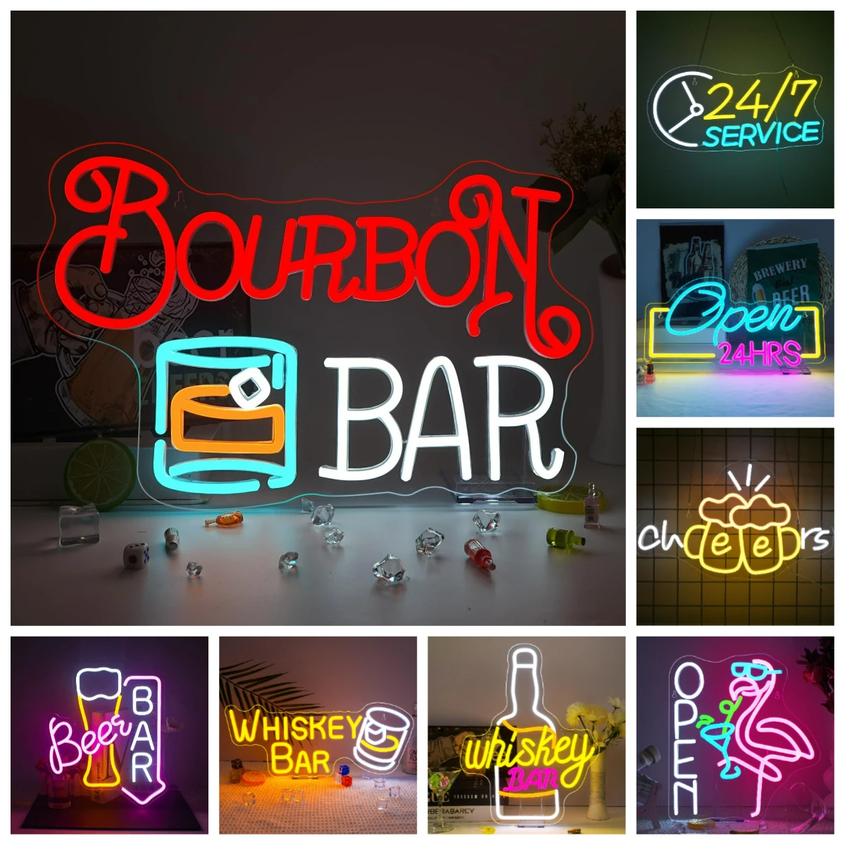 insegne-al-neon-bourbon-per-decorazione-murale-insegne-led-al-neon-per-bar-a-tema-feste-birrerie-bistrot-sale-degustazione-whisky
