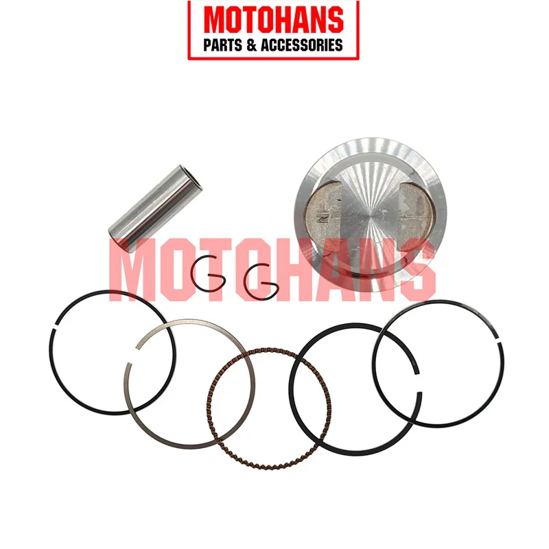 HM15120308 GY6 120CC 52MM BORE 13MM PIN PISTON KIT 4T 50CC 139QMA 139QMB SCOOTER ENGINE PARTS FOR CHINESE SCOOTERS ATV QUAD