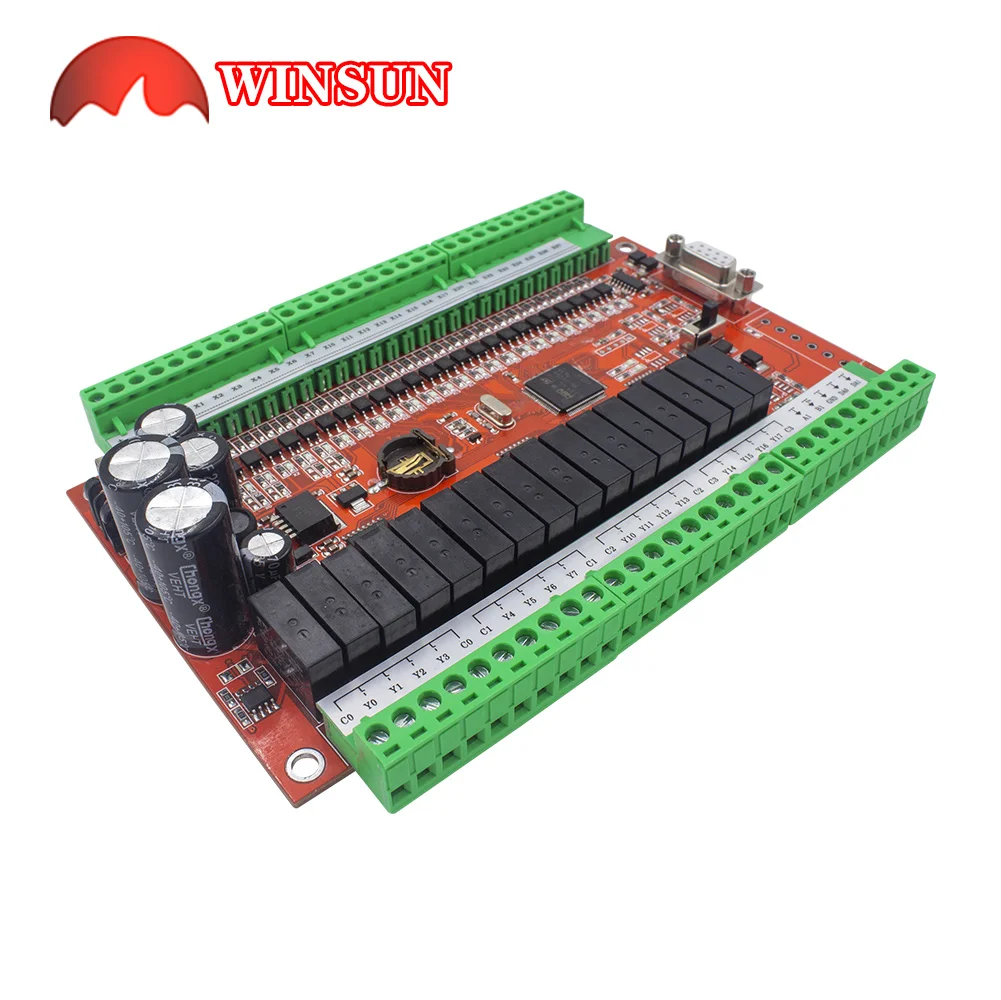 Imagem -03 - Download Monitoramento Plc Relé Transistor Placa Modbus Analógico Incluído Fx2n40mr Fx2n 40mr 40mt