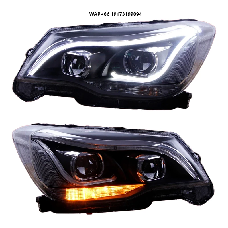 

for Subaru-Forester SJ MK4 LED Headlight 2013-2018 Upgrade Accessories Subaru Car Head Light Lamp Assembly Front Light