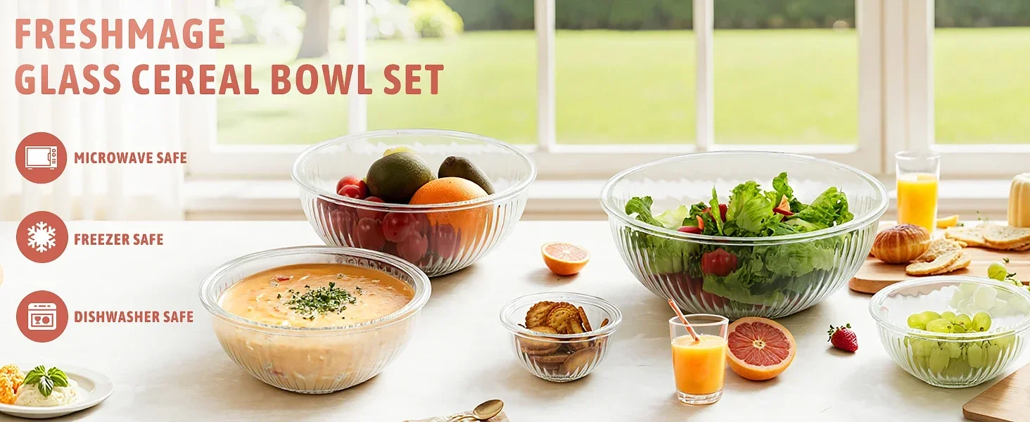 glass mixing bowls