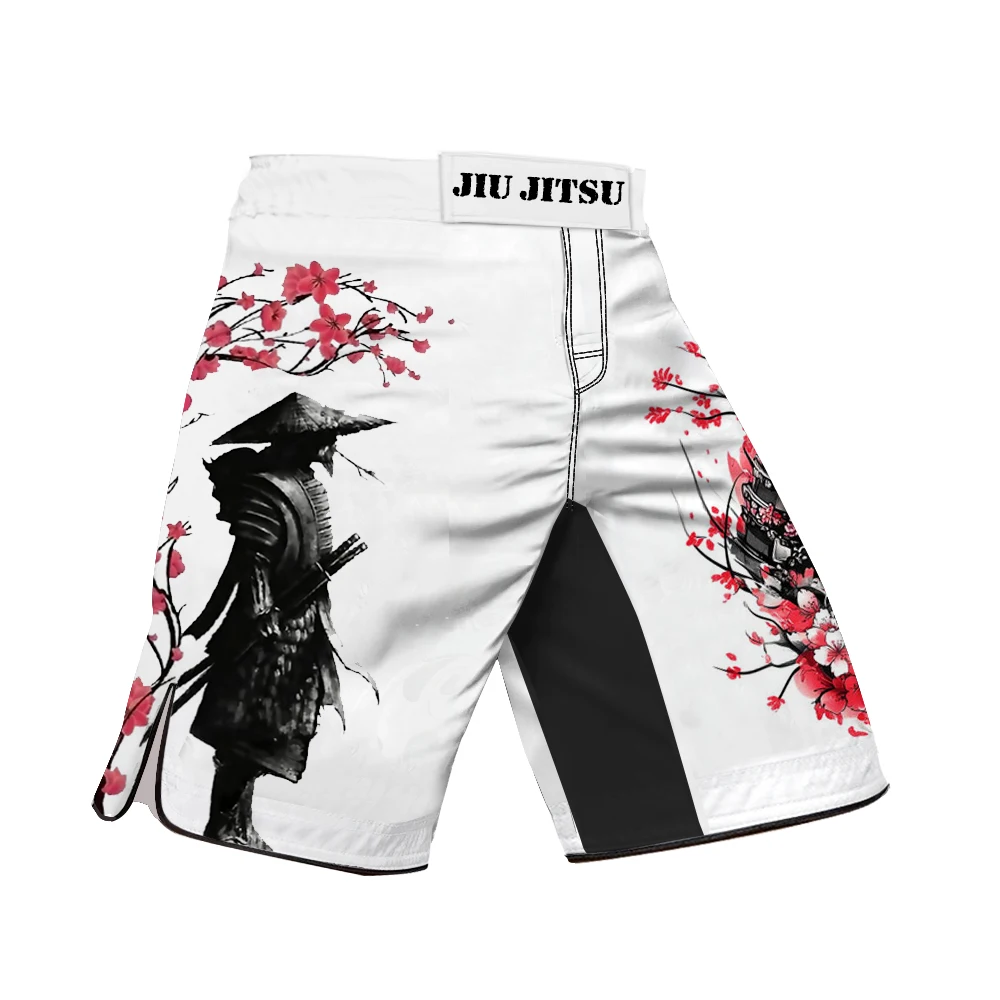 Men's Muay Thai Shorts for Jiu Jitsu MMA Taekwondo Training Boxing Children's Sanda Wrestling Clothing Youth Martial Arts Fighti
