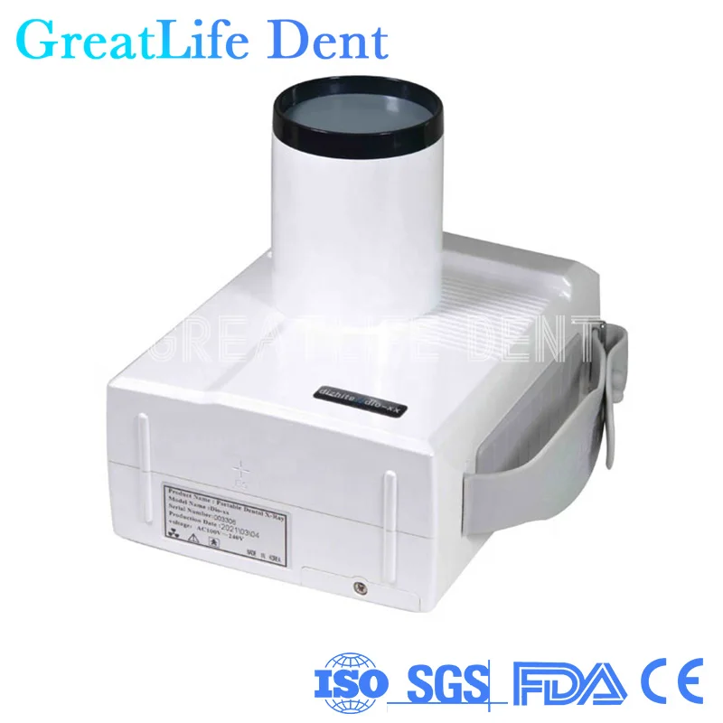 GreatLfie Dent Hospital Professional Portable Dental DIO-XX X Ray Camera Machine Portable X Ray Camera With Sensor Image