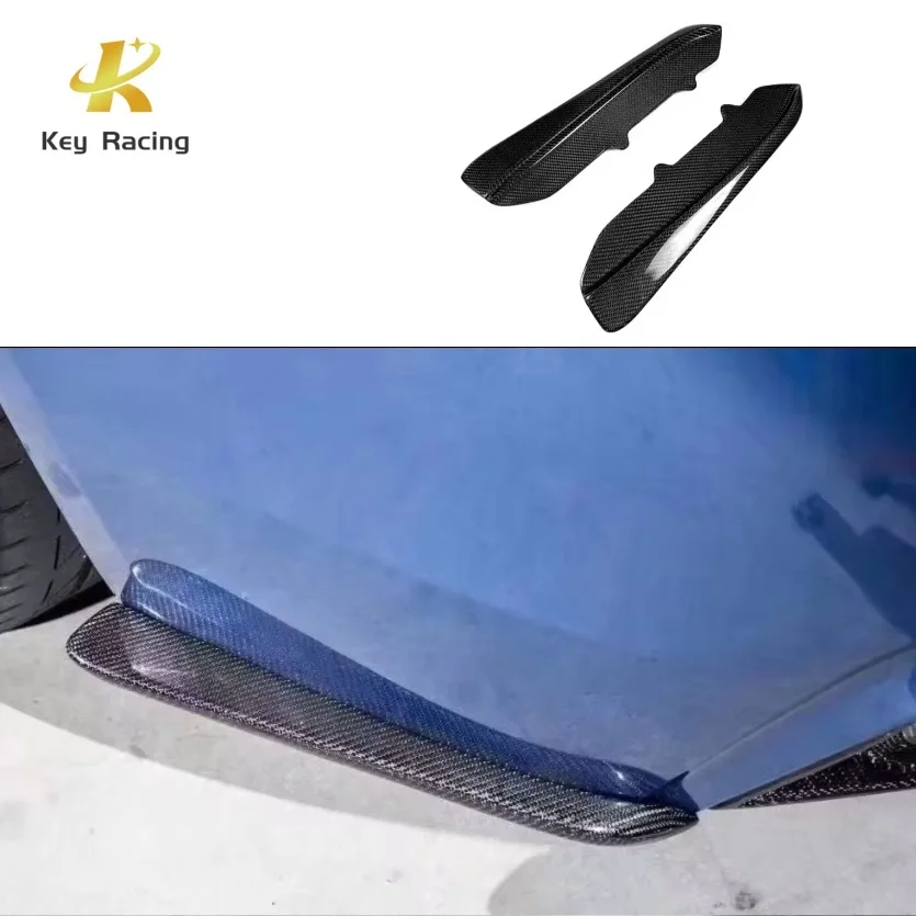 F32 F33 F36 Auto Parts Rear Wrap Side Corner Carbon Fiber Rear Bumper Corner Wrap Angle For BMW 4 Series F32 F33 F36