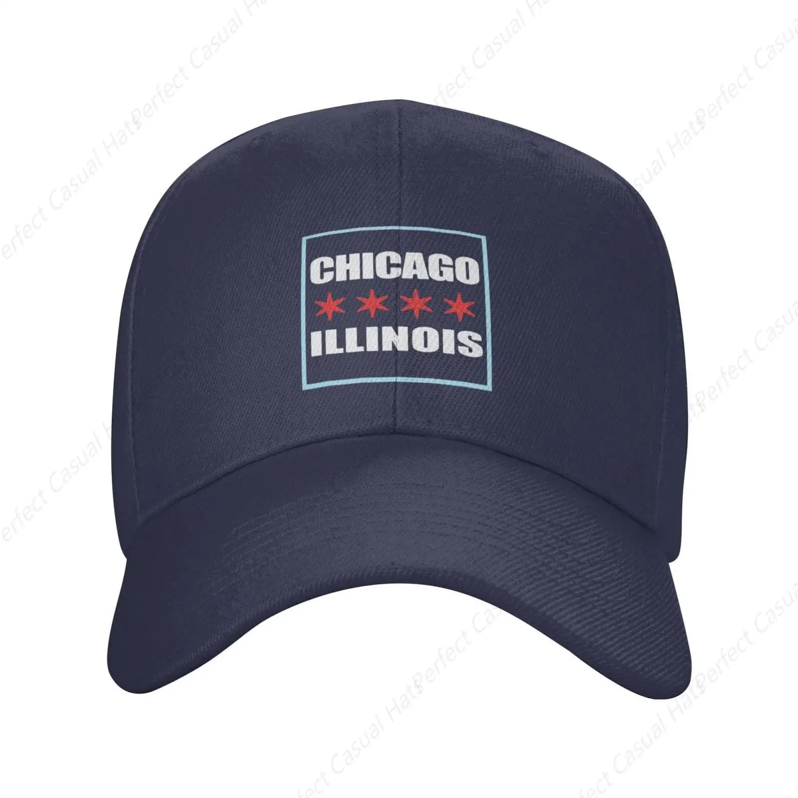 Casual Classic High Quality Chicago Red Stars Adjustable Cotton Peaked Cap Available For Men Women Outdoor Sport Sun Visor