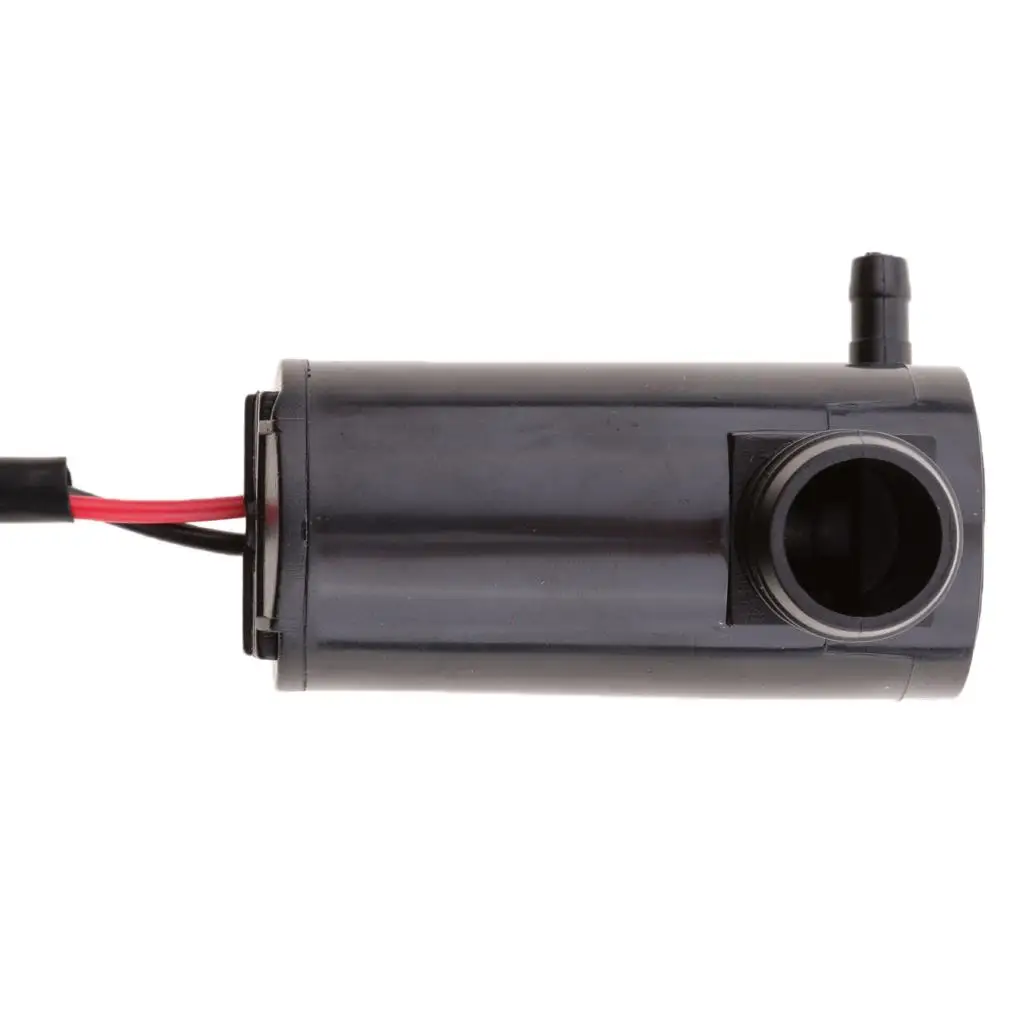 Universal Windshield Washer Kit Plastic Washer Injectors Fluid Motor 12V for Clean Windshield Driving