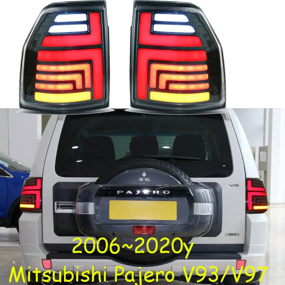 

Автомобильный бампер задсветильник Montero Pajero задний фонарь V93 V97 2006 ~ 2020y светодиодный автомобильные аксессуары Задний фонарь Pajero задсветильник фонарь противотуманный