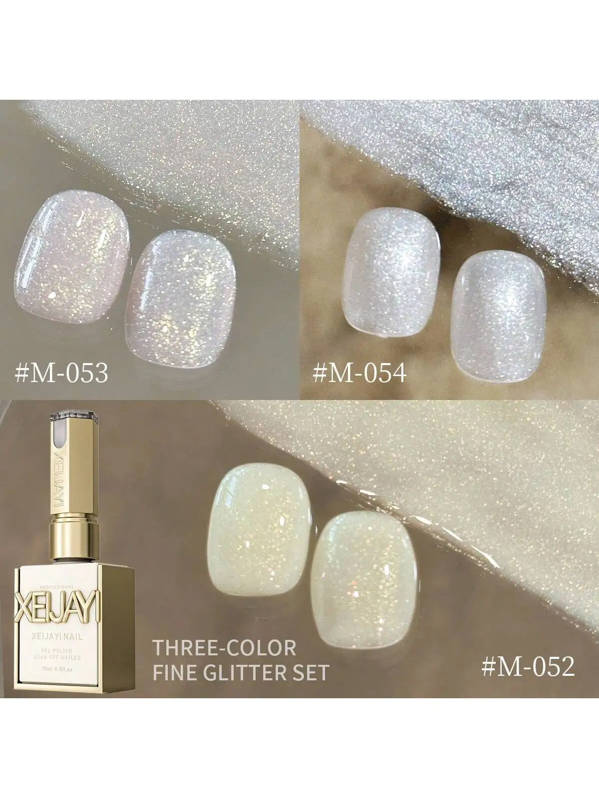 

3 шт. 15 мл гель-лак для ногтей, УФ-светодиодное отверждение, быстросохнущий УФ-гель для дизайна ногтей длительного действия - идеальный подарок для женщин на весну и лето