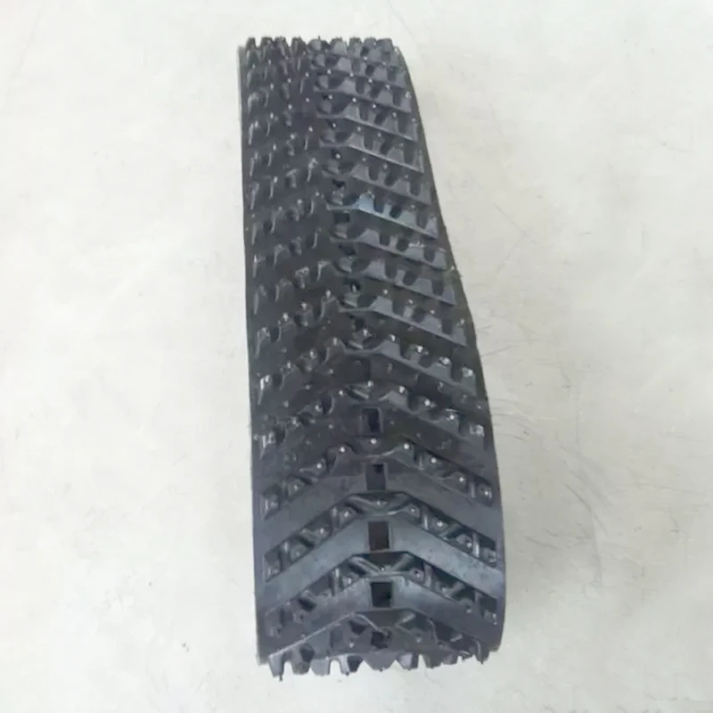 Huanball 255mm Wide Black Snowmobile Rubber Track 255*72*30