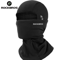 ROCKBROS Full Face Balaclava Cycling Face Mask Men Women Breathable Windproof Neck Gaiter For Motorcycle Built-in Filters