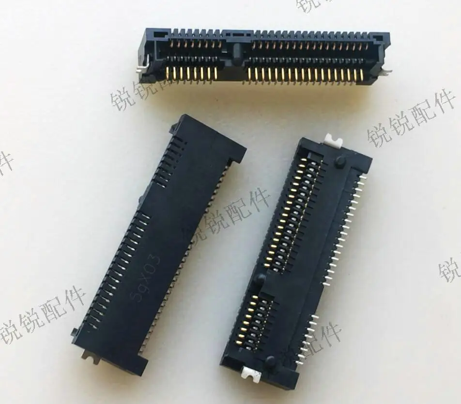 For 3G module socket 52P connector H4.0 MINI PCI-E wireless network interface card holder 80053-1021