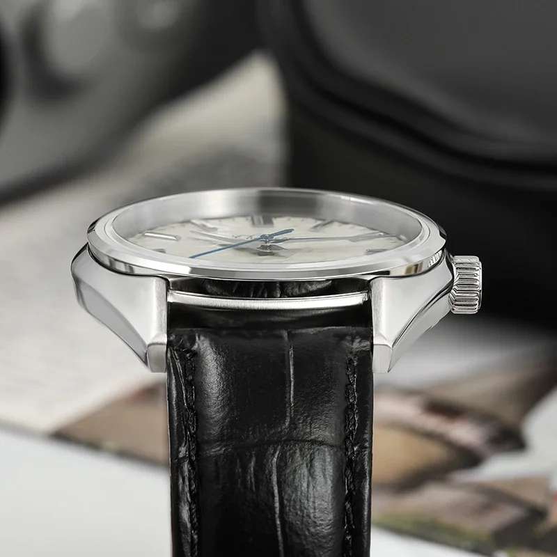 Chameri Dress Quartz Watch 40mm Sapphire Crystal Stainless Steel Waterproof VH31 Quartz Movement Fashion Casual Men Wristwatch