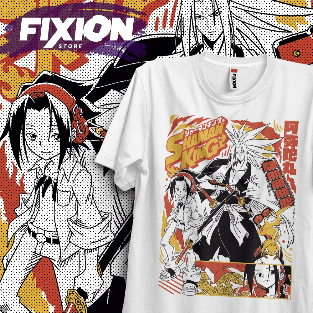 T-shirt For Anime Shaman King – Yoh #J3 [B] Manga Tee