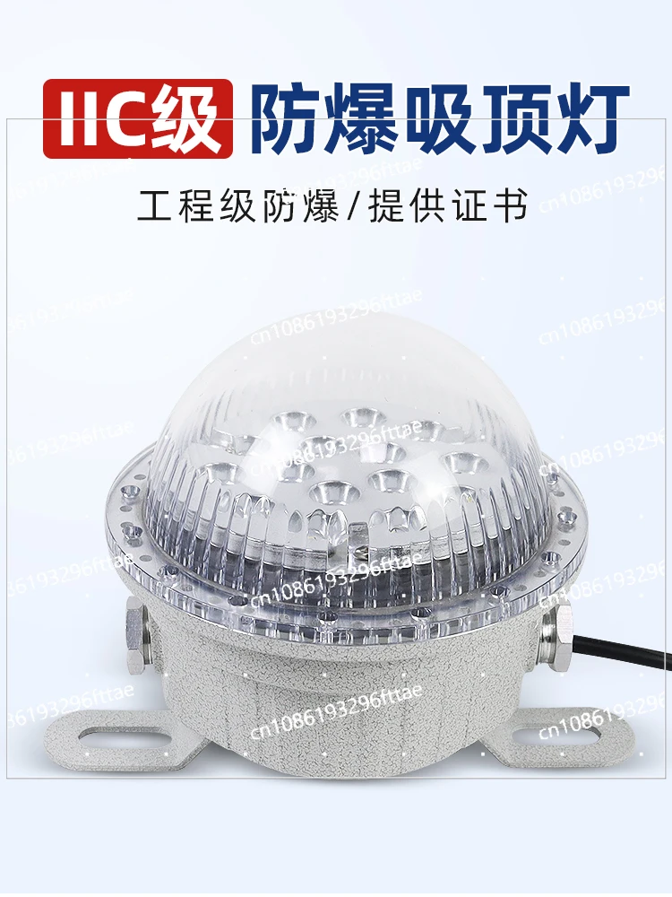 LED Explosion-proof Light Ceiling Light Warehouse Workshop Chemical Factory Container 24V36V Low Voltage Floodlight