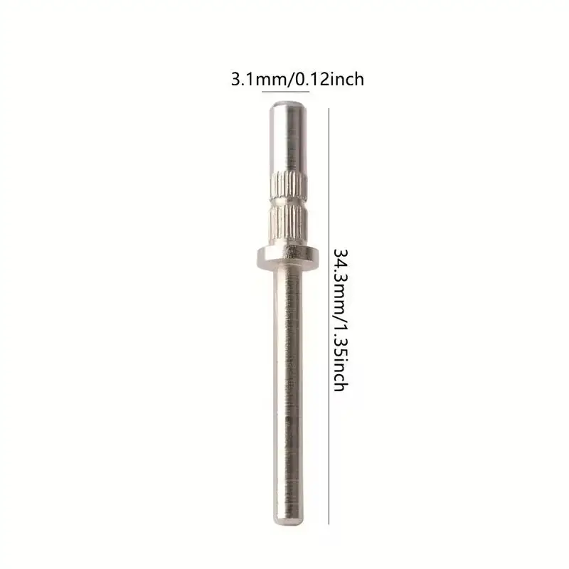 80 stks Mini Nagel Schuren Met Doorn Bands Elektrische Machine Nail Boren Acryl Polish Remover Bestanden Nagels Accessoire Tool