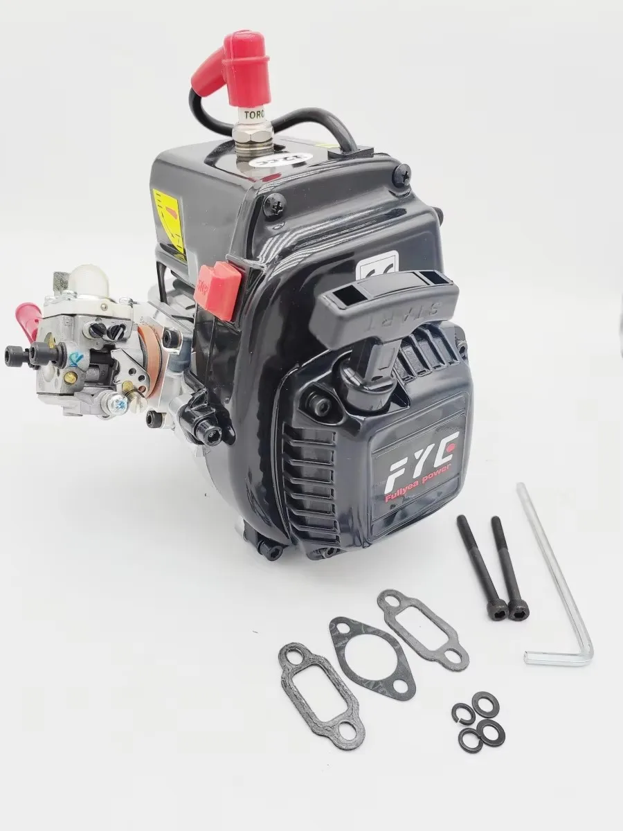 Moteur à 2 temps d'admission de carter avec CNC, alliage d'aluminium, grand débit, valeur de contrôle d'admission pour 1/5 ROFUN LT LOSI 5IVE-T Gardens I BAAlbany