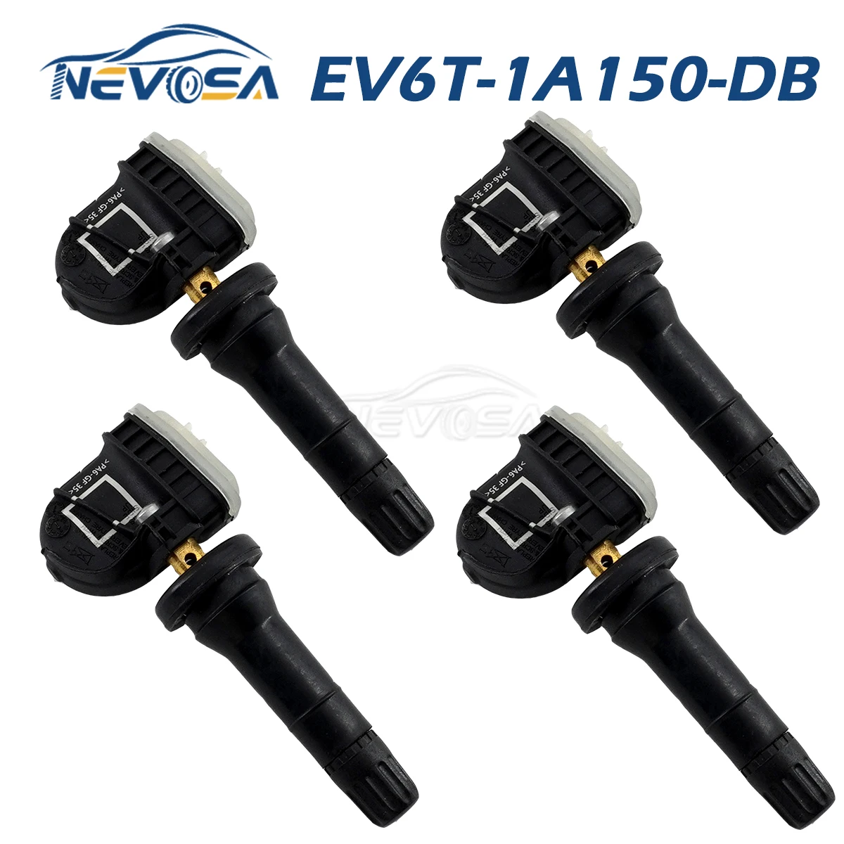 Novosa-sistema de control de presión de neumáticos, dispositivo TPMS de EV6T-1A150-DB para Ford Focus, Mondeo, Ecosport, C-MAX, Ranger, Kuga,