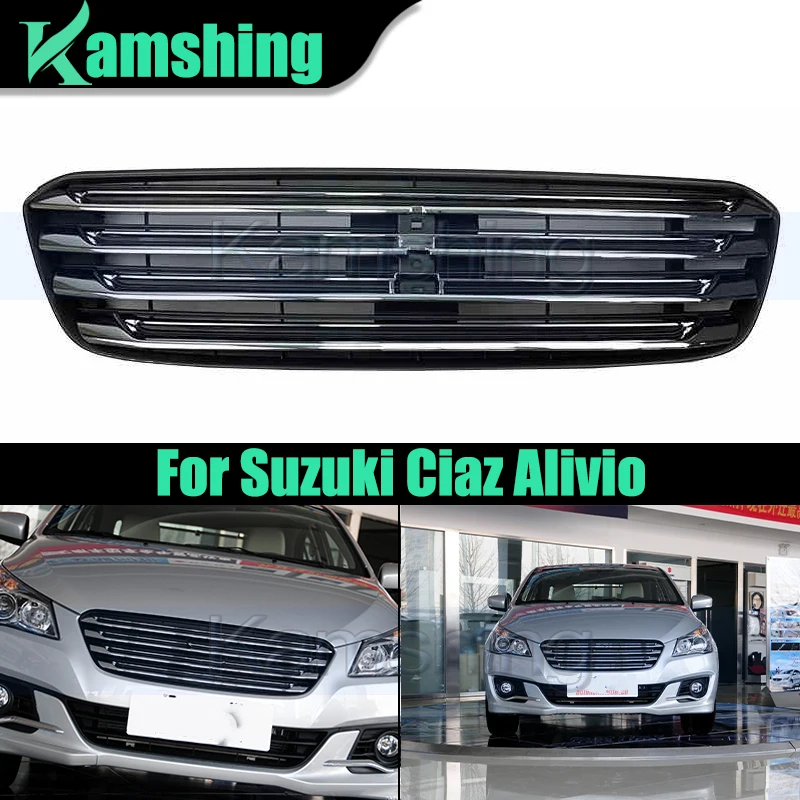 

Car Front Bumper Grill Mask Radiator Grille For Suzuki Ciaz Alivio Racing Grills