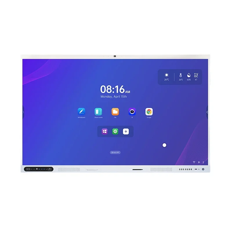 86-Inch smart conference tablet interactive electronic whiteboard office training multimedia touch teaching all-in-one machine