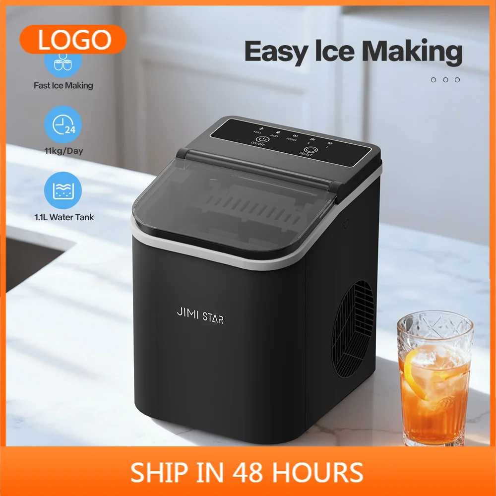 Lightweight Portable Bullet Ice Maker, Fast Ice Making, Compact Electric Machine for  Use