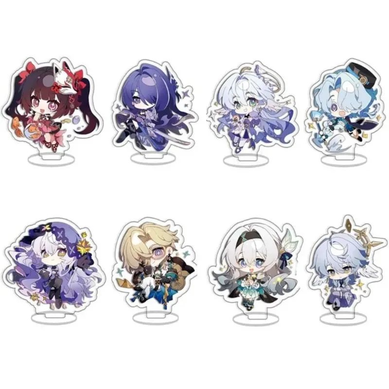 Honkai Star Rail Sunday Aventurine Robin Acheron Sparkle Firefly Acrylic Stand Figure Desktop Decoration Collectible Figurine