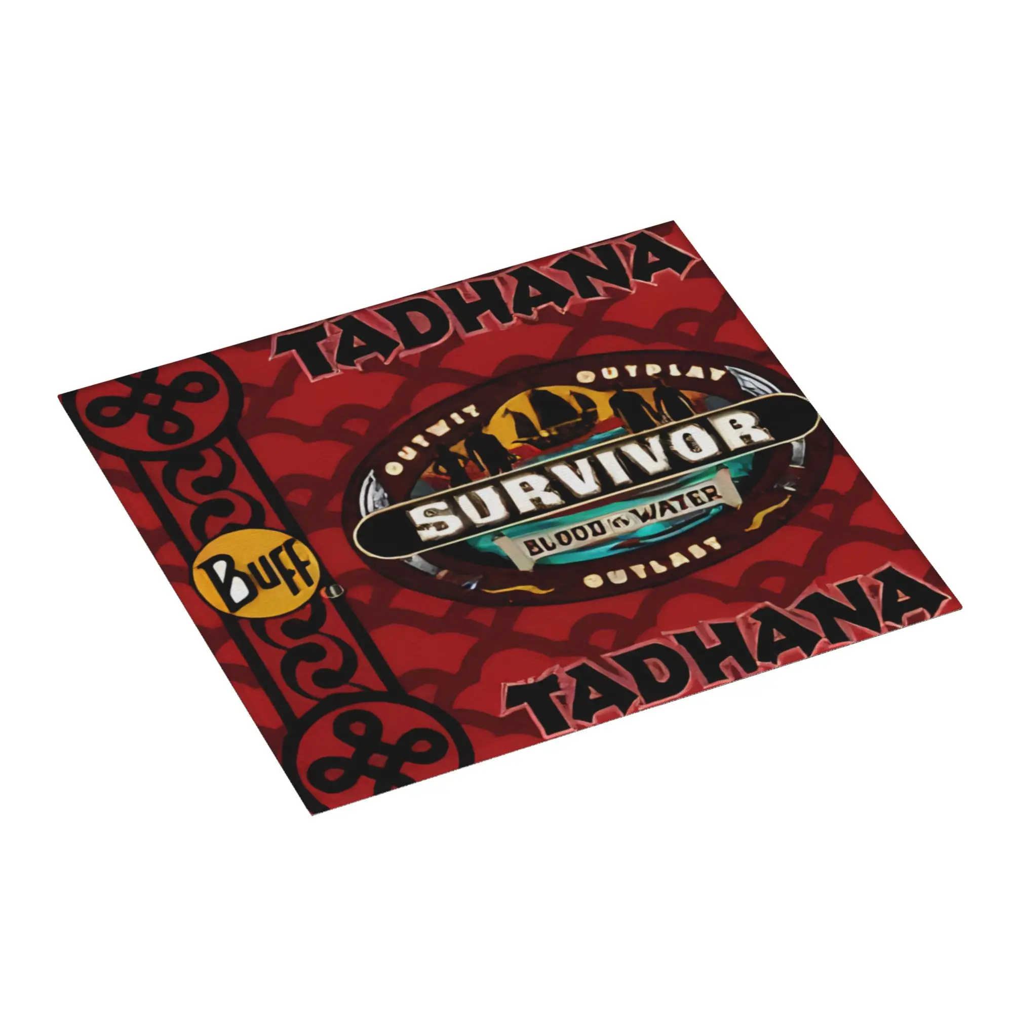 Adventure Game TV Show Survivors Drying Mat For Kitchen Waterproof Non‑Slip Oil Proof Reusable Bathroom Countertop Protector Mat