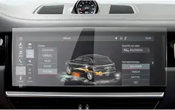 For 2019 2020 2021 2022 Porsche Cayenne 12.3Inch Display Navigation center Screen Protector TEMPERED GLASS Screen Guard