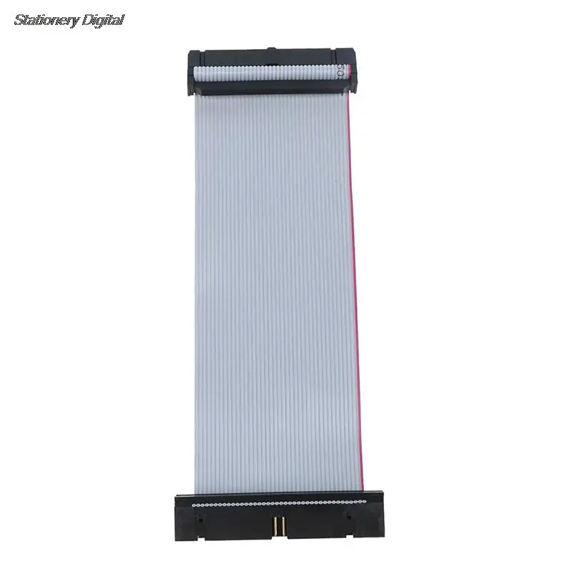 New! 1pc IDE 40 Pin Male to female pata hard drive hdd extension flat ribbon cable 5 inch