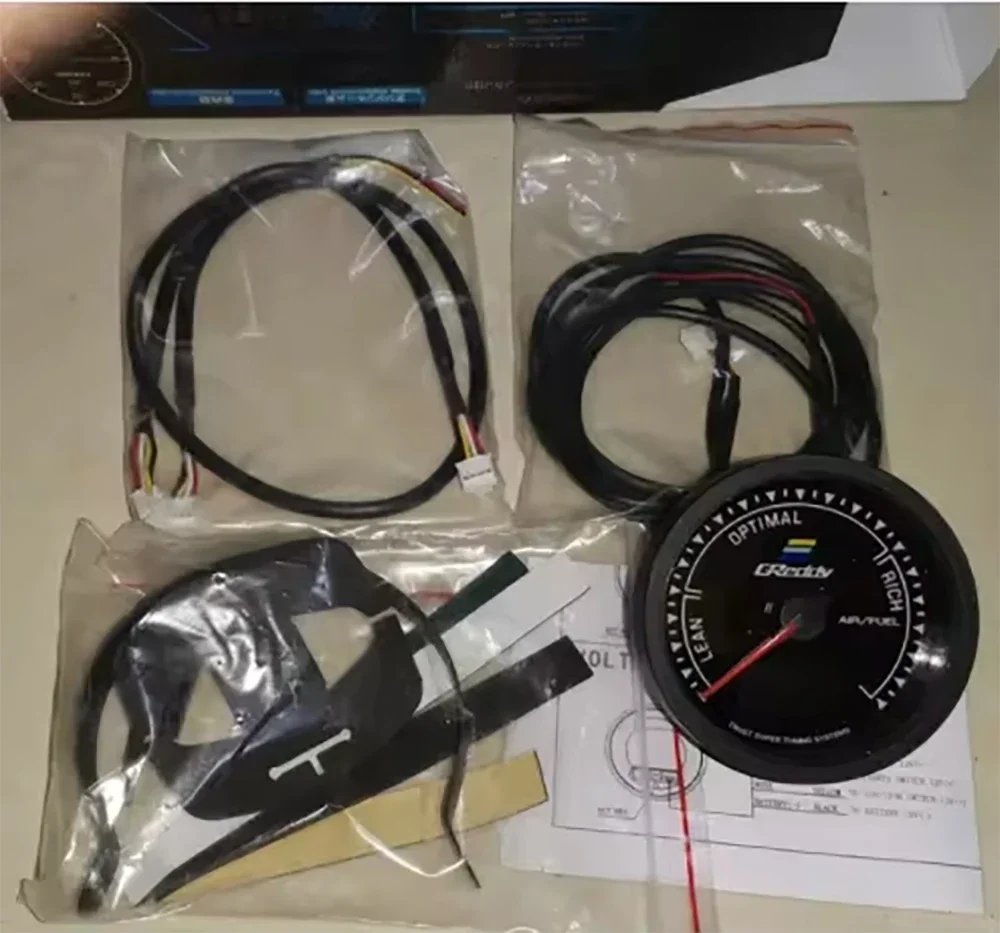 62MM GReddi Messgerät 7-Farben-LED Digitalanzeige Boost Turbo Volt Display Wasser- & Öltemperatur Kraftstoffdruck Drehzahl Vakuum AFR Anzeige – Detail 14