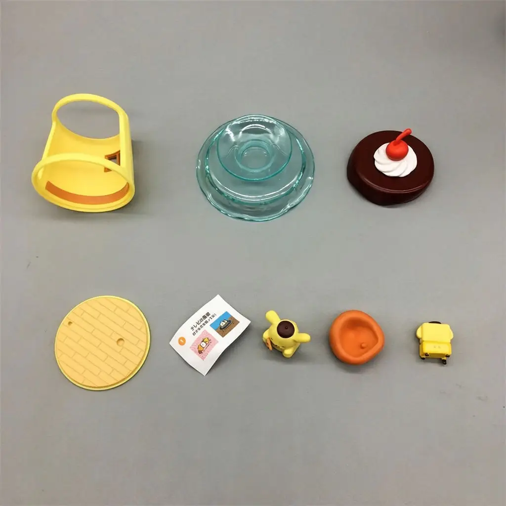 Auf Lager Anime-Charakter Pudding House Blind Box Miniatur-Diorama Figur Kawaii Desktop-Szene Ornament Sammlerstück Fan-Geschenke – Detail 11