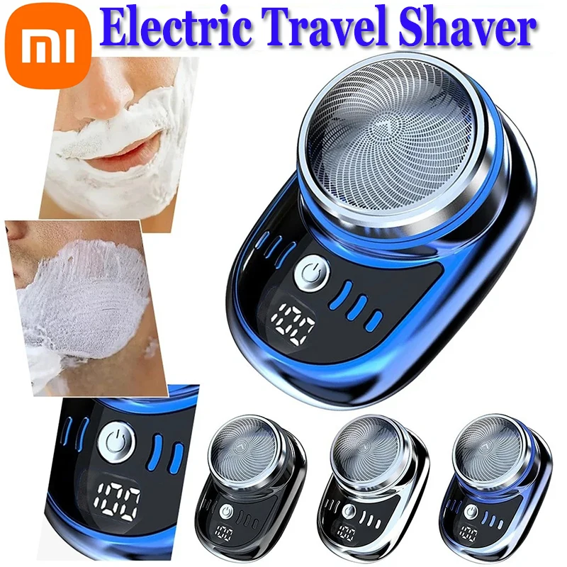 Xiaomi Electric Shaver Portable Wet And Dry Use Razor Man Travel Attire Rechargeable Shaver Type-C Charging Shaving Tool Machine