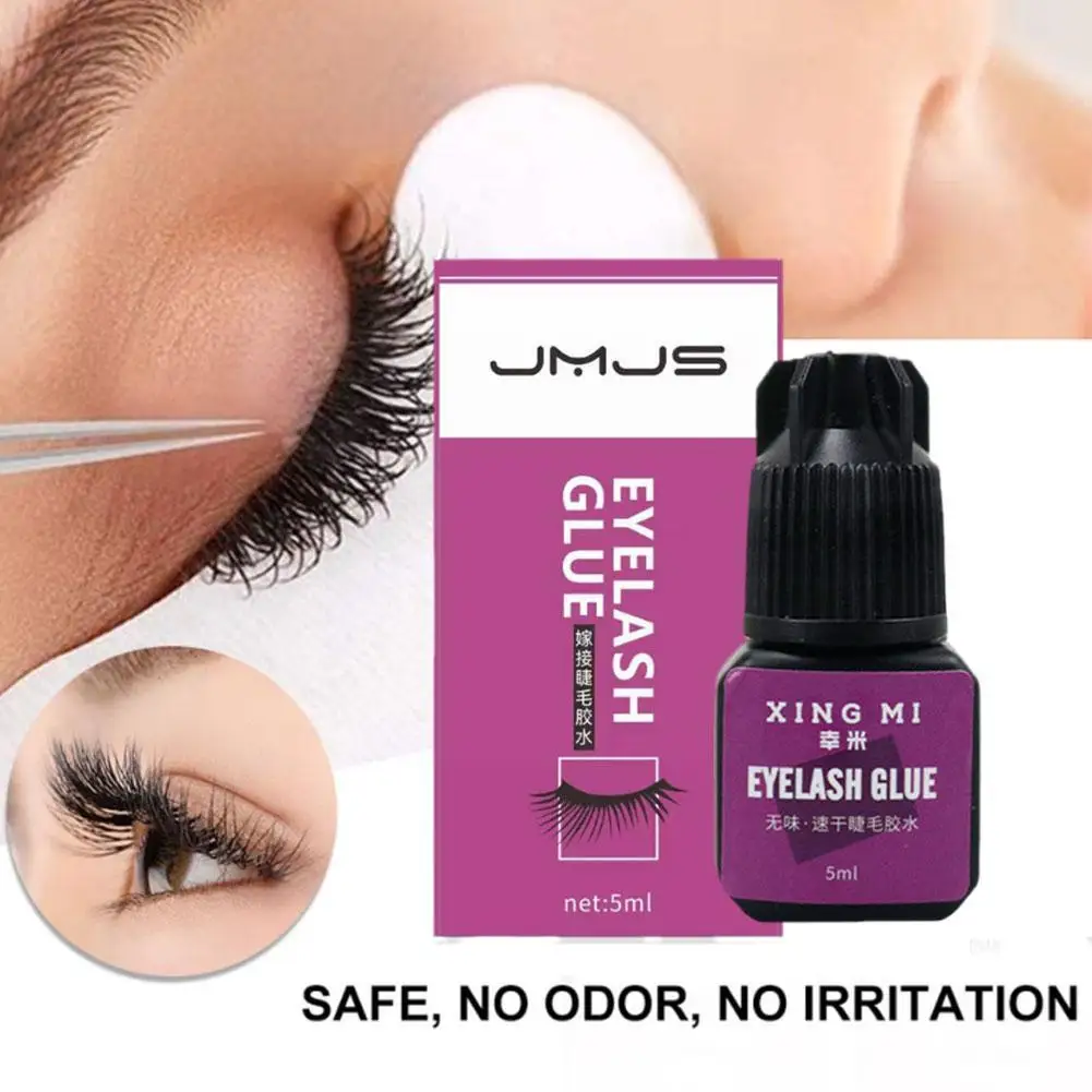 5Ml Enten Wimperlijm Snel Droog Waterdicht Sterke Kleefwimpers Wimperverlenging Lijm Blijvende Valse Oog Geen Irritatie M4c0