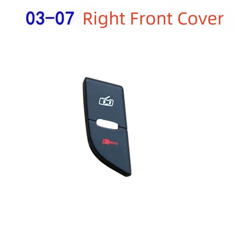 1Pcs For Audi D3 A8 Quattro 2004-2007 Front Door Lock Switch Button Cover [ Sold separately, not a set ! ]