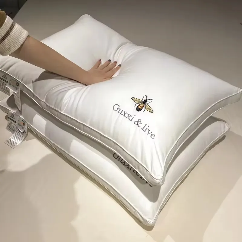 Home SPA Massage Pillow, Orthopedic Pillow To Help Sleep and Protect The Cervical Spine, Suitable for All Sleeping Positions