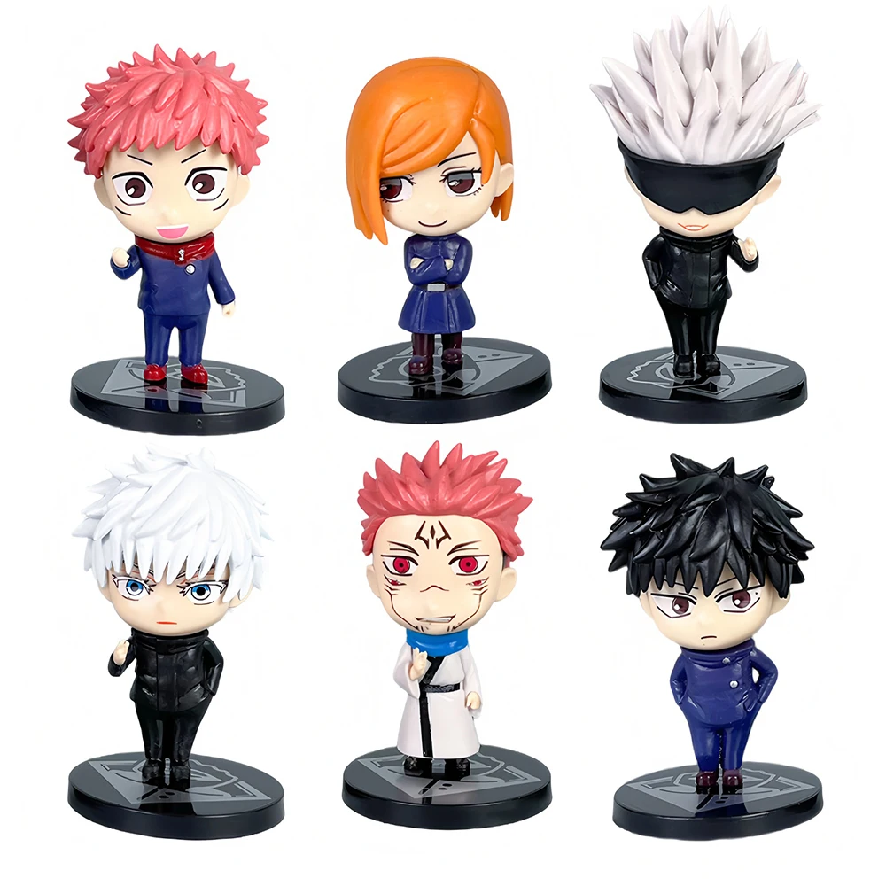 アニメフィギュア 呪術廻戦 五条悟 虎杖悠仁 フィギュア ドール おもちゃ アクションフィギュア 虎杖悠仁 伏黒恵 モデル玩具