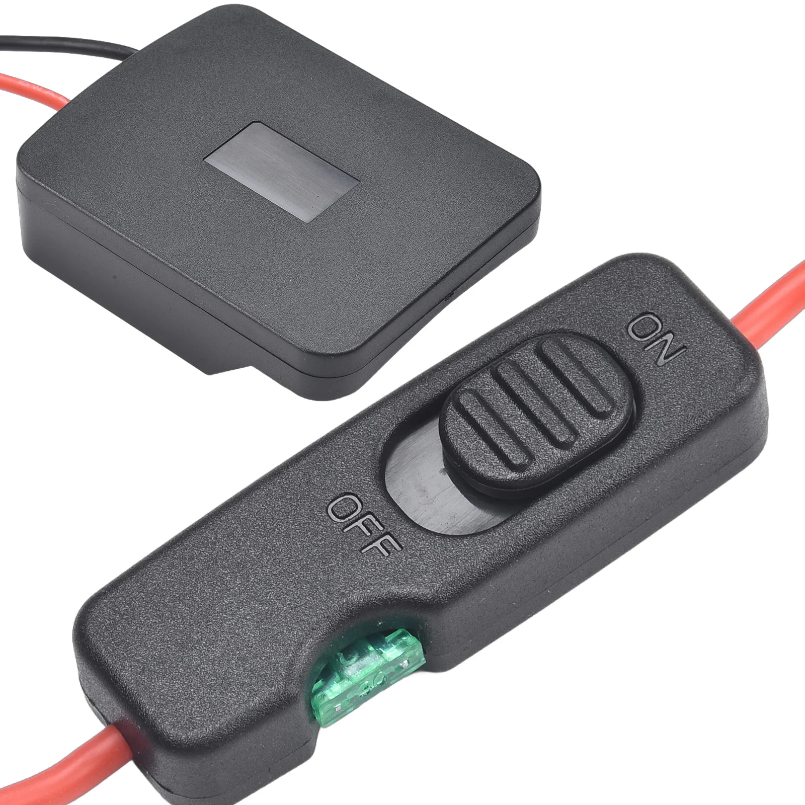 Adaptador de bateria para equipe parkside x20v, com fusível e interruptor, conector de alimentação, evita adaptador de corrente excessiva, peças de ferramentas elétricas