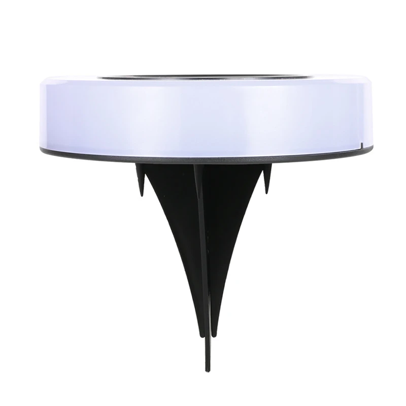 Hot Sale Rechargeable Battery Led OUTDOOR ROUND Lighting Solar Wall Lamp Outdoor Led Black Wall Lighting for Garden