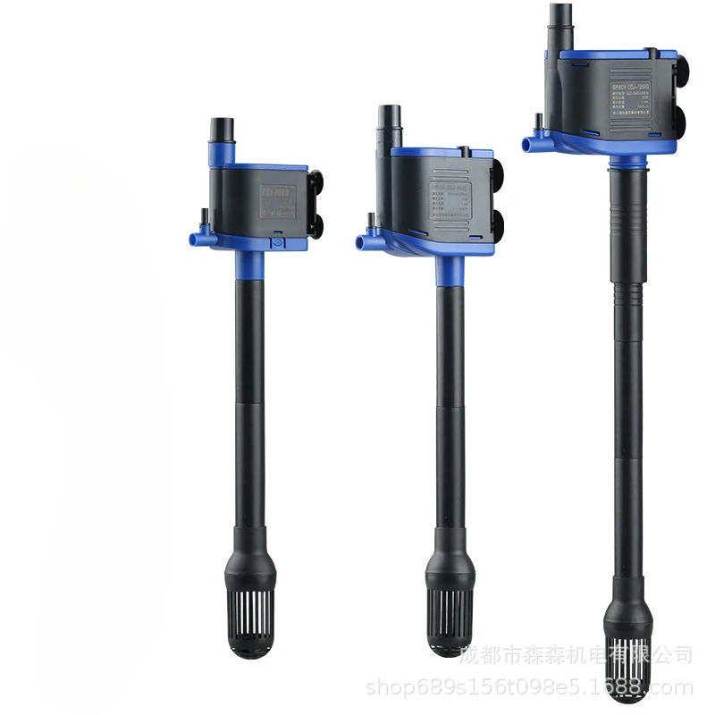 

8W 12W 20W 3-in-1 Micro Submersible Pump 0.7m-1.4m Head 500L/h-1200L/h Filter Pump Oxygenated Suitable for Fish Tank Aquarium