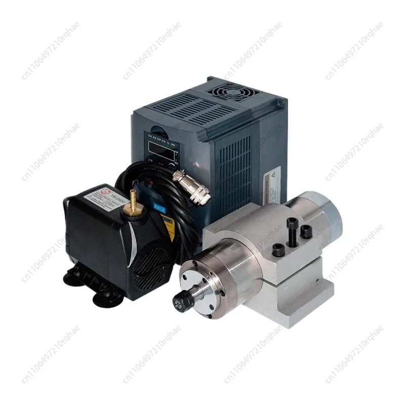 

Engraving Machine Spindle Motor Head 800W Water-cooled 1.5KW Woodworking Electric Spindle 2.2KW Five-piece Package High Speed