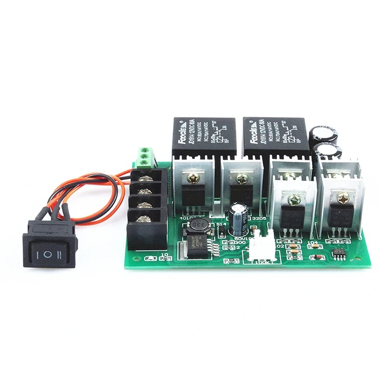 1 Pcs Pwm PWM ควบคุมความเร็วอิเล็กทรอนิกส์ Governor & 1 Pcs ZK-PP2K PWM DC 3.3-30V 12V 24V Motor Speed Controller