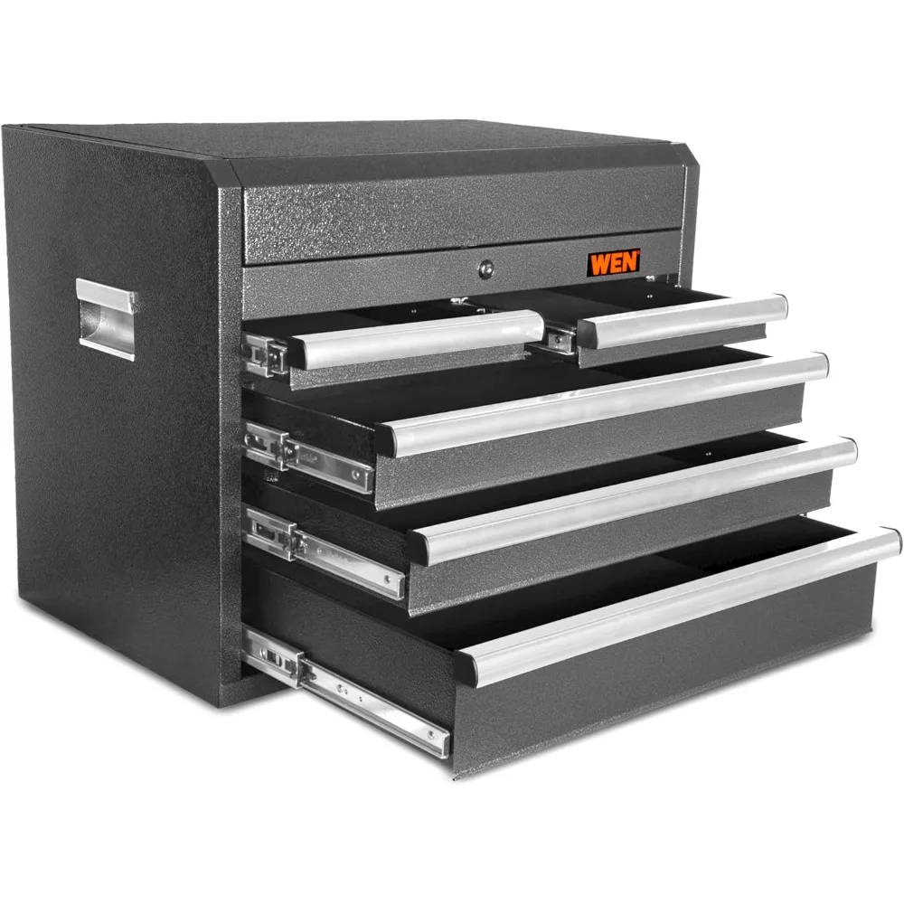 Cassetta portautensili di alta qualità da 26 pollici con acciaio durevole calibro 21 e finitura verniciata a polvere