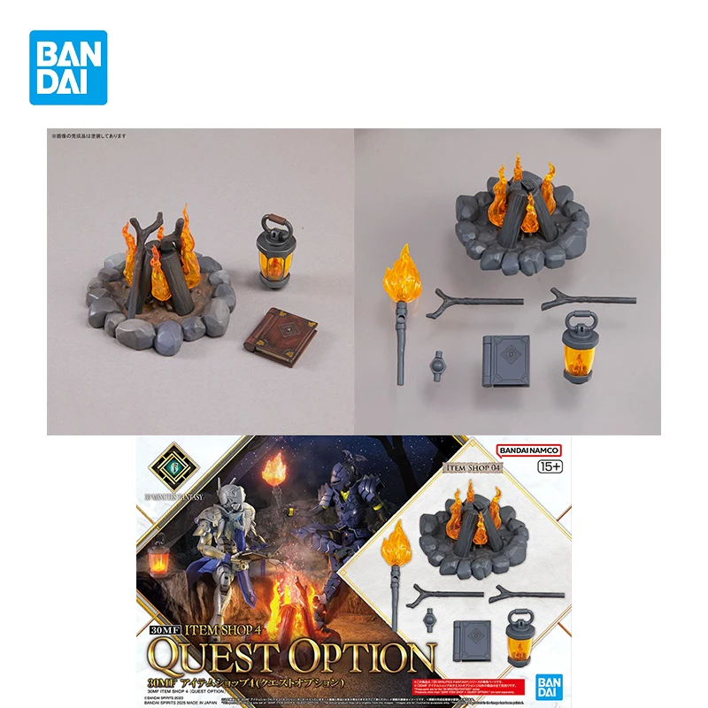

Оригинальный Bandai 30MF ITEM SHOP 4 QUEST OPTION, сборная фигурка, модель игрушки, коллекционные украшения, подарок на день рождения