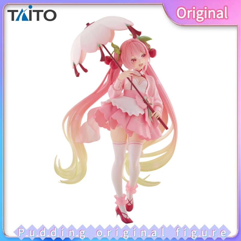 

Фигурка аниме-персонажа TAiTO AMP Piapro Miku в платье Сакуры