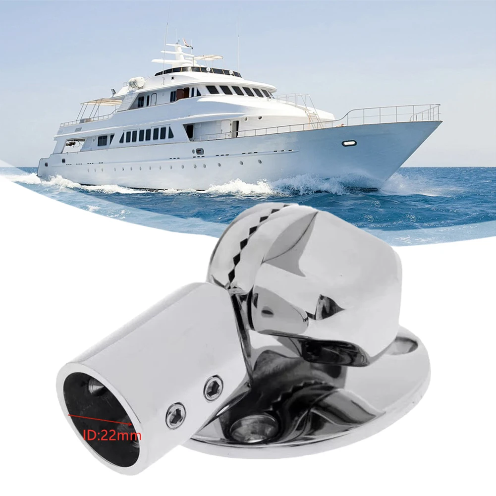 

Основание антенны Интерфейс из нержавеющей стали 7/8 дюймов (22 мм) Основание морской антенны Регулируемое вращение Основание антенны